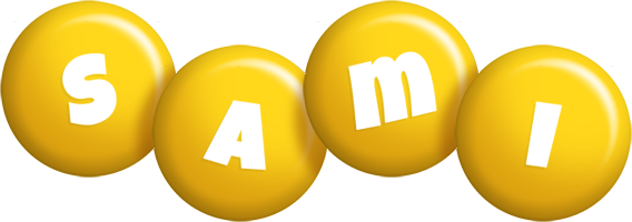 Sami candy-yellow logo