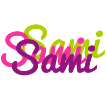 Sami flowers logo