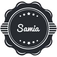 Samia badge logo