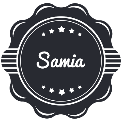 Samia badge logo