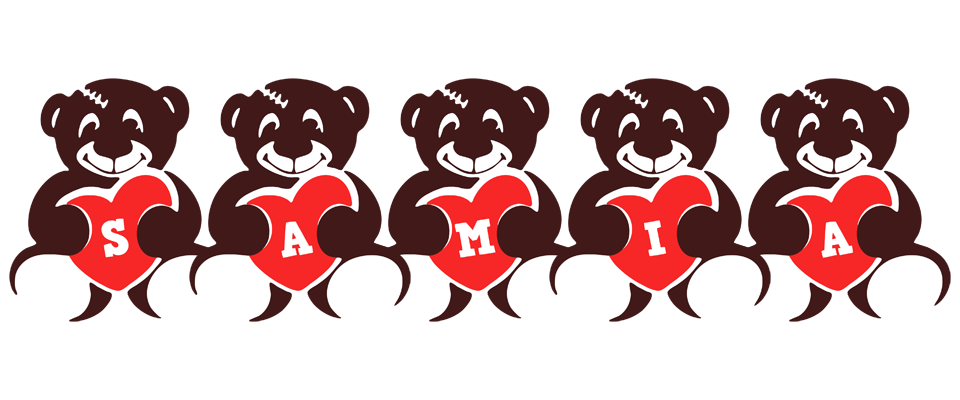 Samia bear logo
