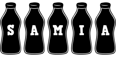 Samia bottle logo