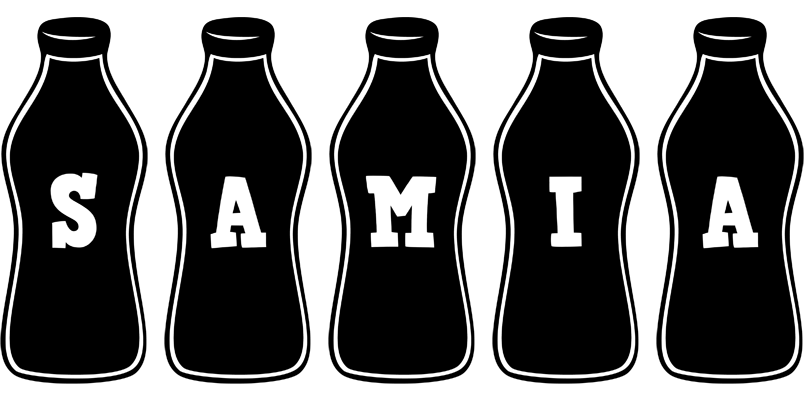 Samia bottle logo