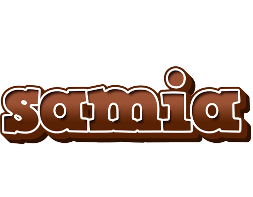 Samia brownie logo