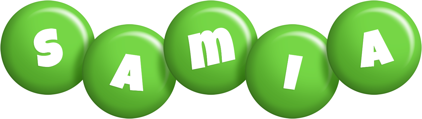 Samia candy-green logo