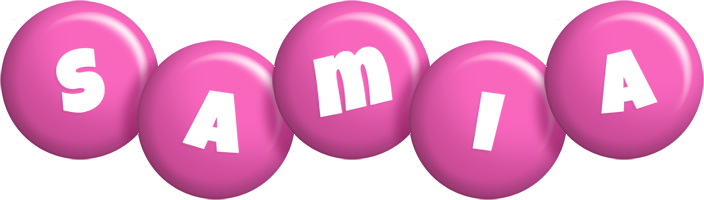 Samia candy-pink logo