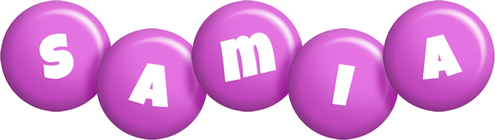 Samia candy-purple logo