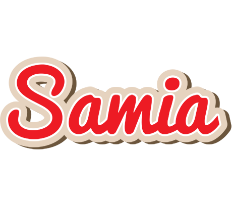 Samia chocolate logo