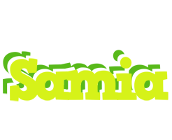 Samia citrus logo