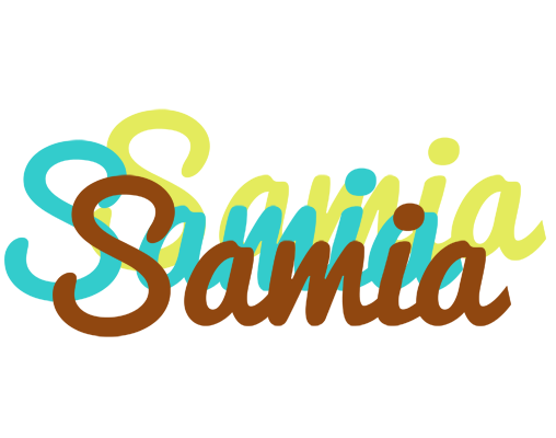 Samia cupcake logo