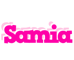 Samia dancing logo