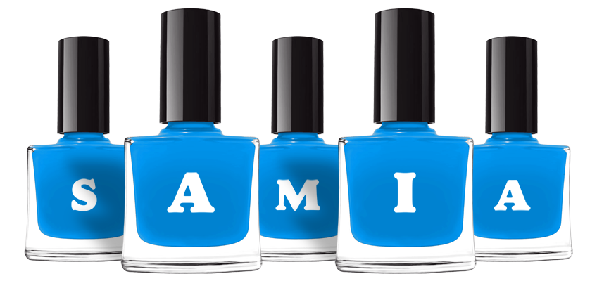 Samia glossy logo