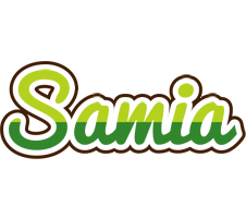 Samia golfing logo