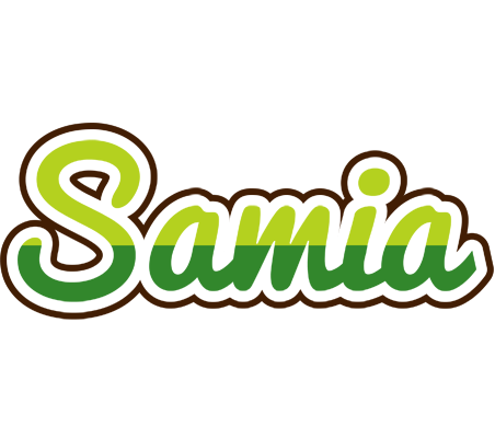 Samia golfing logo
