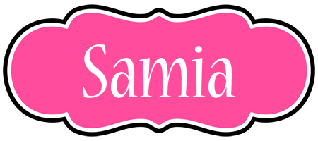 Samia invitation logo