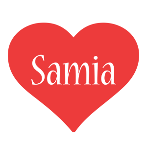Samia love logo