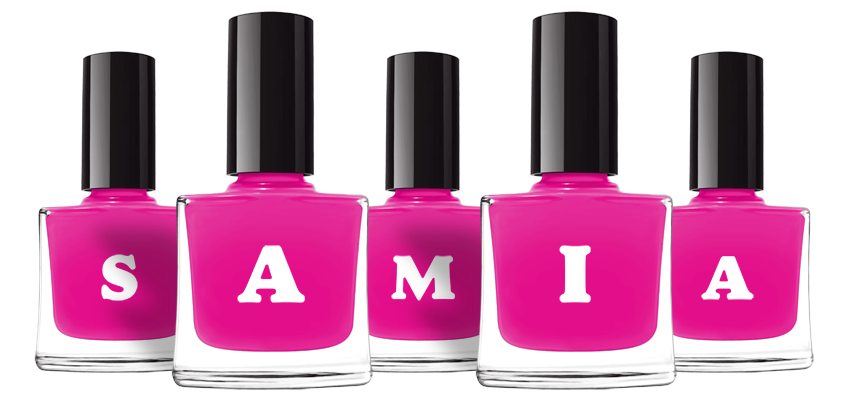 Samia nails logo