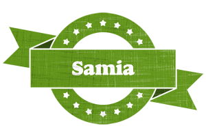 Samia natural logo
