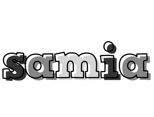 Samia night logo