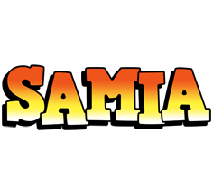 Samia sunset logo