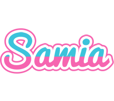 Samia woman logo