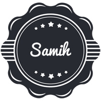 Samih badge logo