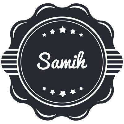 Samih badge logo