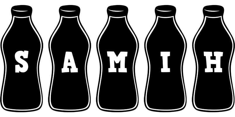 Samih bottle logo