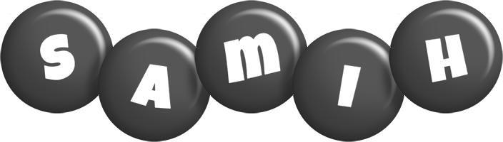 Samih candy-black logo