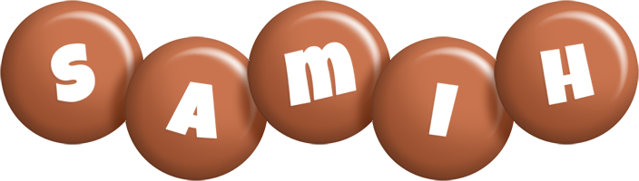 Samih candy-brown logo