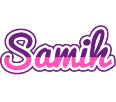 Samih cheerful logo