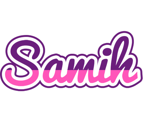 Samih cheerful logo