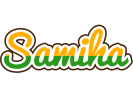 Samiha banana logo