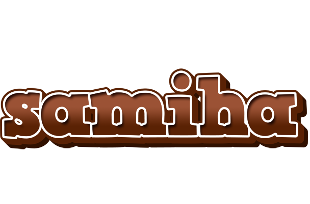 Samiha brownie logo