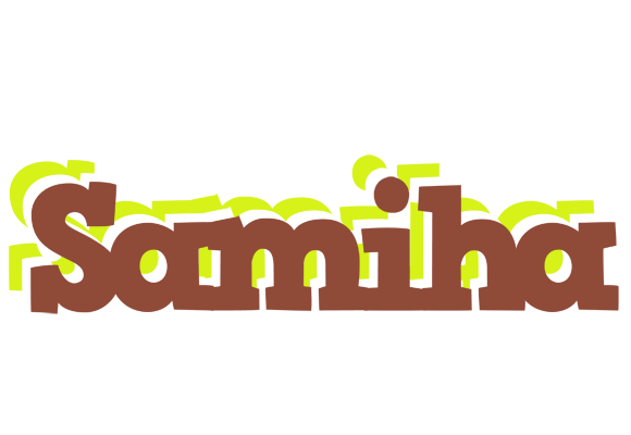 Samiha caffeebar logo
