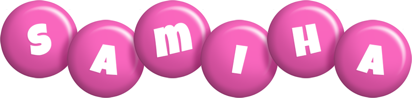 Samiha candy-pink logo