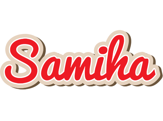 Samiha chocolate logo