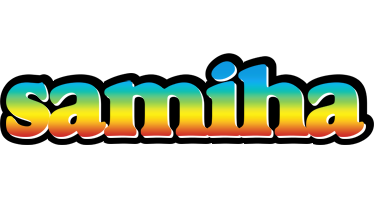 Samiha color logo