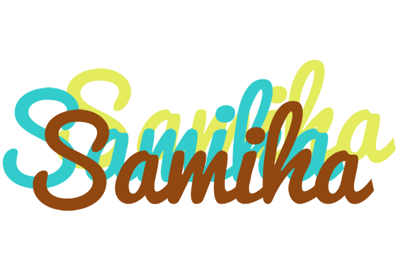 Samiha cupcake logo