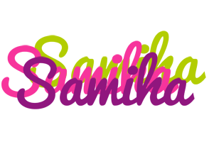 Samiha flowers logo