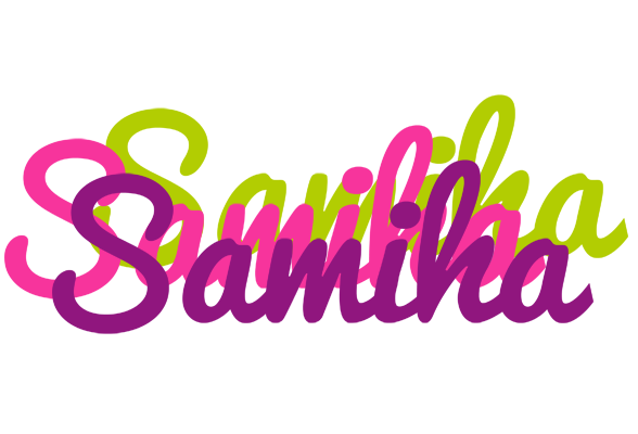 Samiha flowers logo