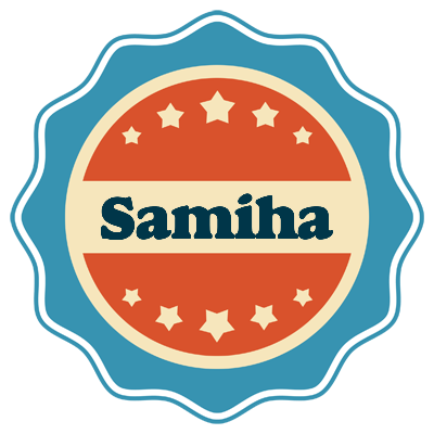 Samiha labels logo