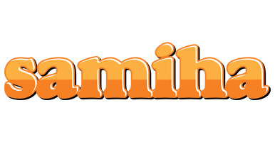 Samiha orange logo