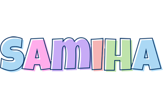 Samiha pastel logo