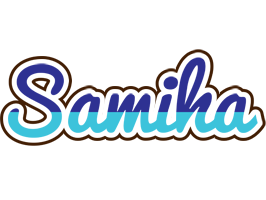 Samiha raining logo