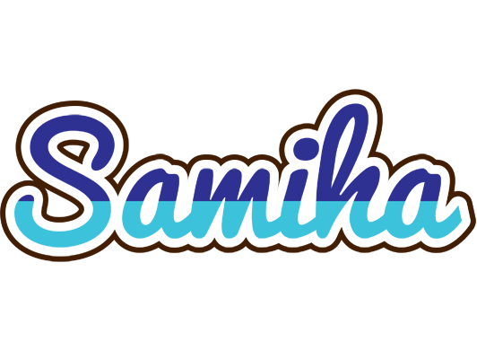 Samiha raining logo