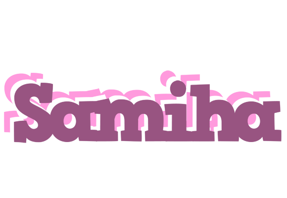 Samiha relaxing logo