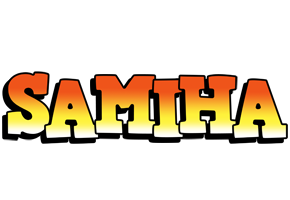 Samiha sunset logo