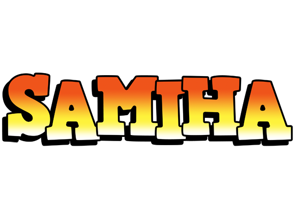 Samiha sunset logo