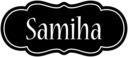 Samiha welcome logo